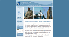 Desktop Screenshot of annapolisschoolofseamanship.com